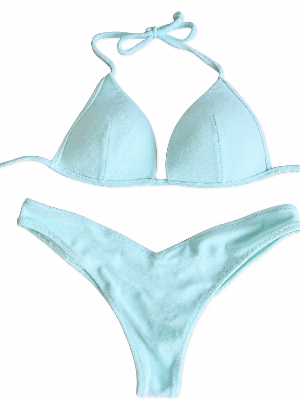 Calzedonia covey mint green bikini set